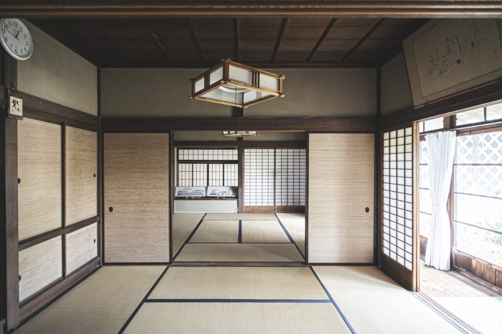 奥座敷の和室